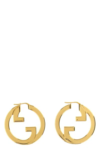 Gucci ' Blondie' Earrings In Gold