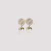 Gucci Blondie Pearl Earrings In Pearl White Gold