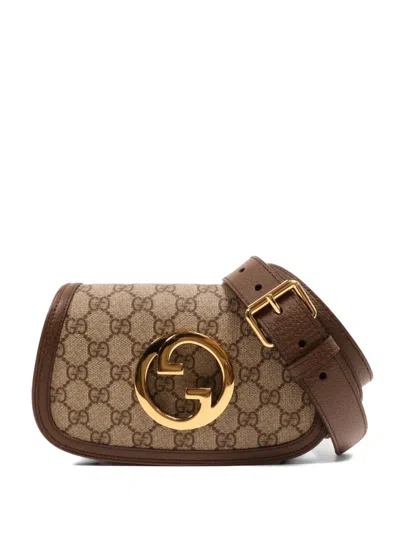 Pre-owned Gucci Blondie Gg Belt Bag In Neutral