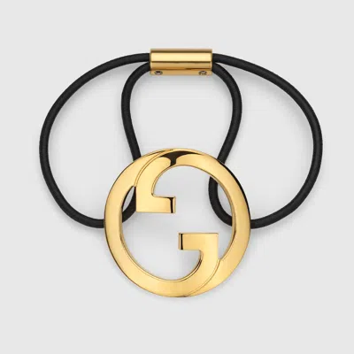 Gucci Blondie Hair Accessory In Gold-toned Metal