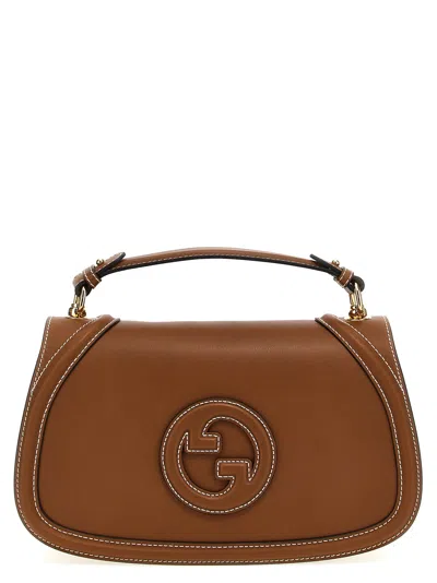 Gucci Blondie Hand Bags Brown