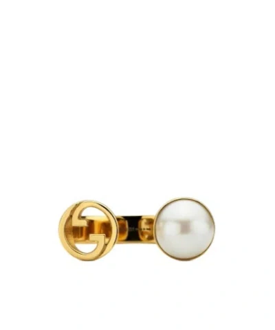 Gucci Blondie Hollow Ring In Yellow