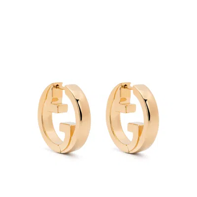 Gucci Blondie Hoop Earrings In Pattern