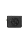 Gucci Blondie Interlocking G Leather Wallet In Black