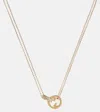 Gucci Blondie Interlocking G Necklace In Gold