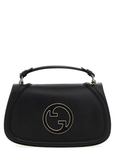 Gucci Blondie Medium Handbag In Black