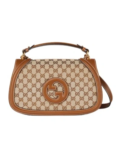 Gucci Blondie Medium Handbag In Brown