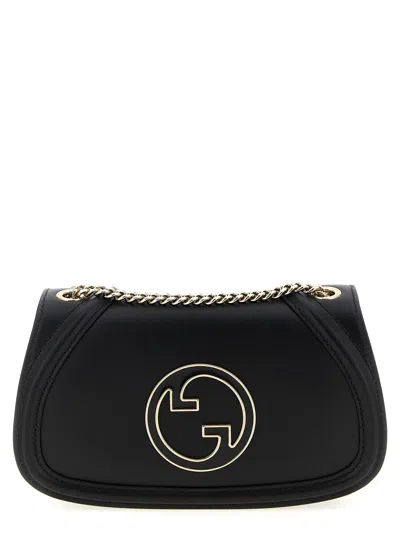 Gucci Blondie Medium Shoulder Bag In Black