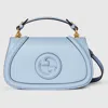 Gucci Blondie Medium Top Handle Bag In Blue