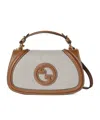 Gucci Blondie Medium Top Handle Bag In Brown