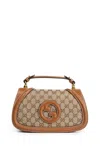 Gucci Blondie Medium Top Handle Bag In Brown