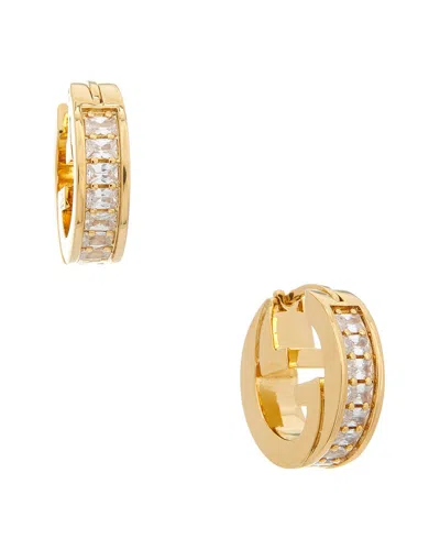 Gucci Blondie Mini Crystal Earrings In Yellow
