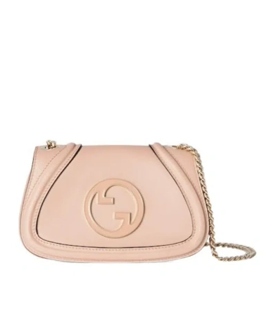 Gucci Blondie Mini Shoulder Backpack In Light Pink