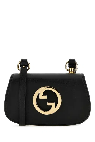 Gucci Mini Blondie Shoulder Bag In Black