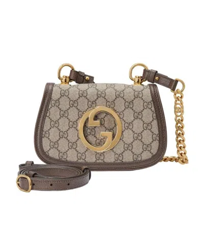 Gucci Blondie Mini Shoulder Bag In Green