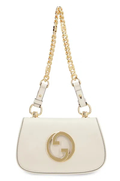 Gucci Blondie Mini Shoulder Bag In White
