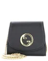Gucci Blondie Nm Wallet On Chain Leather Medium (authentic Pre-loved)