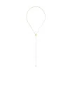 Gucci Blondie Pearl-drop Necklace In Yellow