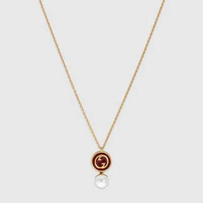 Gucci Blondie Pendant Necklace In Gold