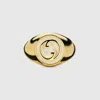 Gucci Blondie Enamel Ring In Undefined