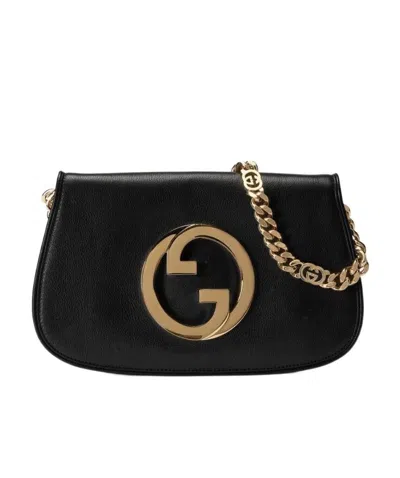 Gucci Blondie Shoulder Bag In Black