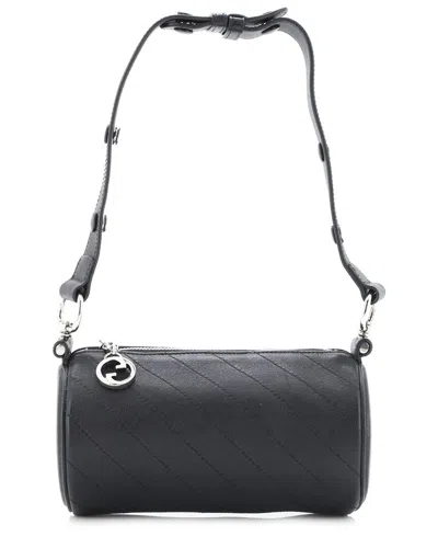 Gucci Blondie Shoulder Bag Diagonal Quilted Leather Mini (authentic Pre-loved) In Black