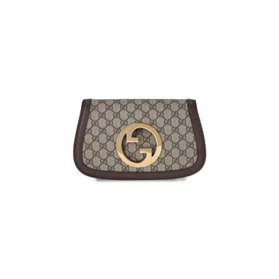 Gucci Blondie Shoulder Bag In Sand