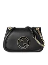 Gucci Blondie Shoulder Bag Medium Size In Black