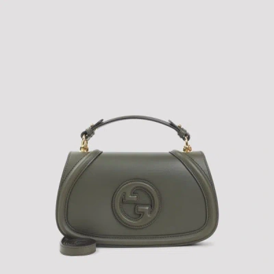 Gucci Blondie Shoulder Bag Unica In Green