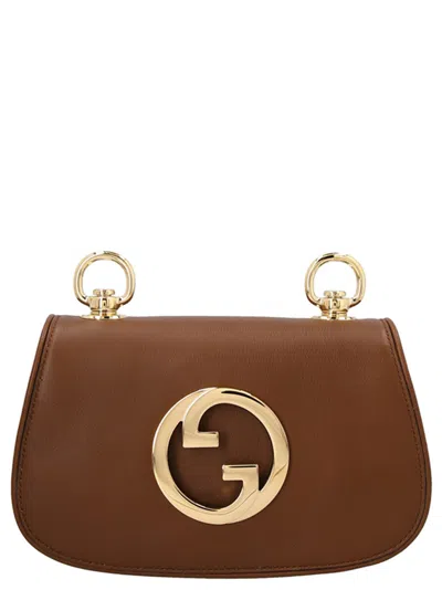 Gucci Blondie Shoulder Bags Brown