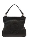 Gucci Blondie Small Shopping Bag In Black