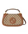 Gucci Blondie Medium Top Handle Bag In Brown