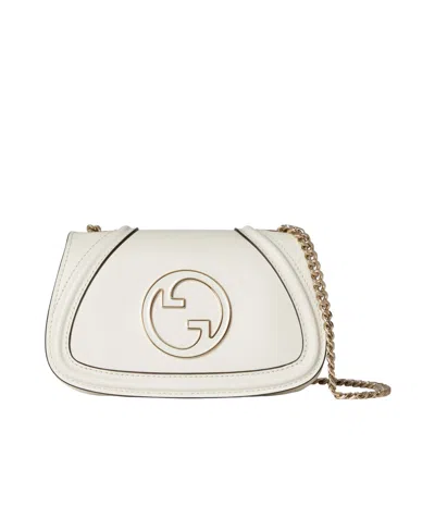 Gucci Blondie Small Shoulder Bag In White