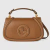 Gucci Blondie Small Top Onhandle Bag In Brown