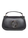 Gucci Medium Blondie Leather Crossbody Bag In Black