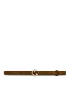Gucci Blondie Thin Belt In Brown