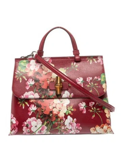 Pre-owned Gucci Blooms Daily In Red