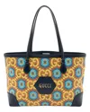 Gucci Blue Gg Kaleidoscope Canvas 100th Anniversary Medium Tote (authentic  Pre-loved) In Multi