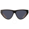 Gucci Blue Cat Eye Ladies Sunglasses Gg1333s 004 58 In Blue