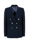 Gucci Blazer Double-breasted Gold-tone Buttons In Classicbluemix