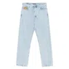 Gucci Men Denim Cotton Jeans In Blue