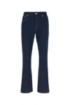 Gucci Mens Dark Blue Brand-embossed Mid-rise Straight-leg Jeans