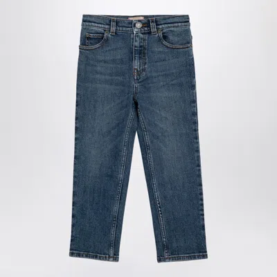 Gucci Kids' Blue Denim Jeans