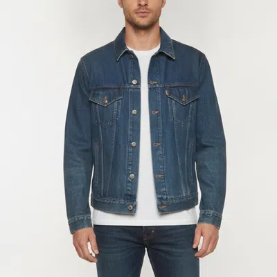 Pre-owned Gucci Blue Denim L'aveugle Par Amour Button Front Jackets Xl