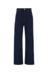 Gucci Mens Dark Blue Brand-embossed Mid-rise Straight-leg Jeans