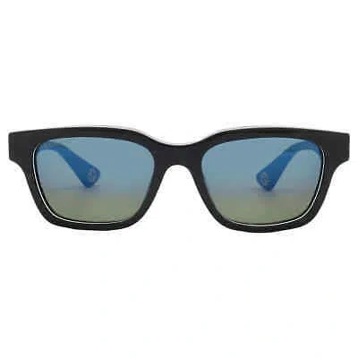 Pre-owned Gucci Blue Gradient Square Men's Sunglasses Gg1641sa 003 53 Gg1641sa 003 53