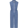 GUCCI BLUE JUMPSUIT FOR GIRL WITH GG STARS