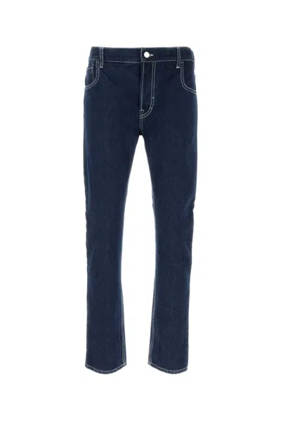 Gucci Blue Lasered Tapered Jeans