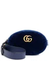 Gucci Blue Leather