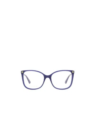 Gucci Blue Logo Flat Mirror